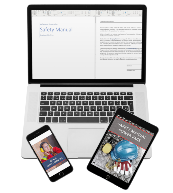 Everything you need for a safety manual today